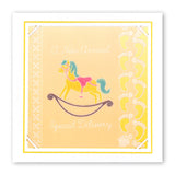 New Arrival A6 Square Groovi Baby Plate Set