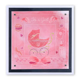 New Arrival A6 Square Groovi Baby Plate Set