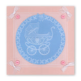 New Arrival A6 Square Groovi Baby Plate Set