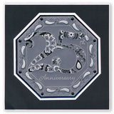 Open Numbers A6 Square Groovi Baby Plate Set