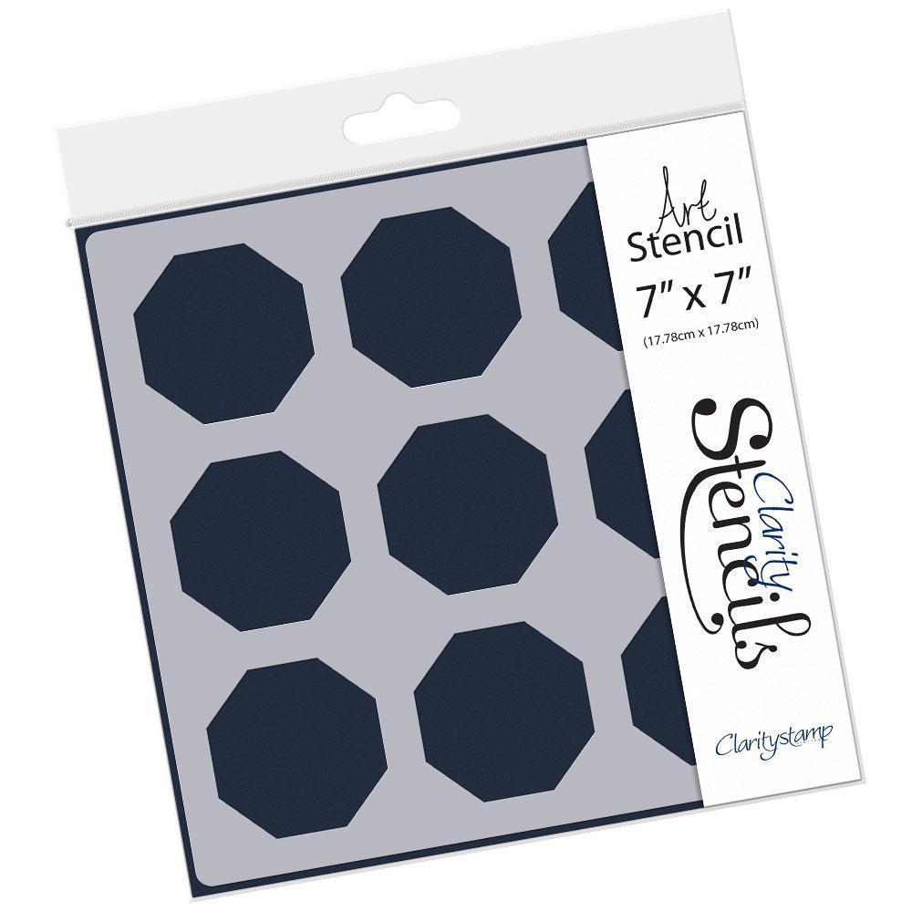 Framework Octagons 7" x 7" Stencil