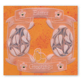 Easter Banners A5 Square Groovi Plate