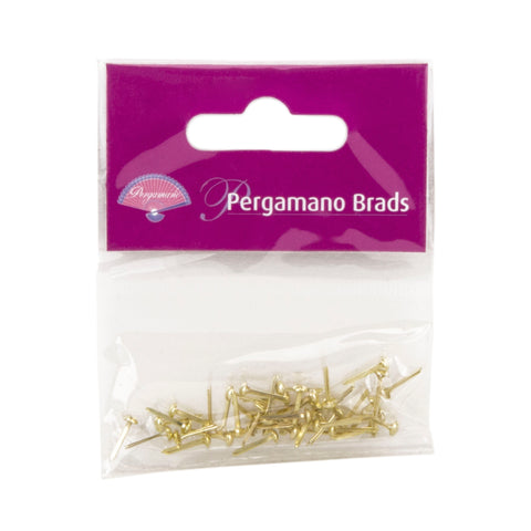 Gold Pergamano Brads