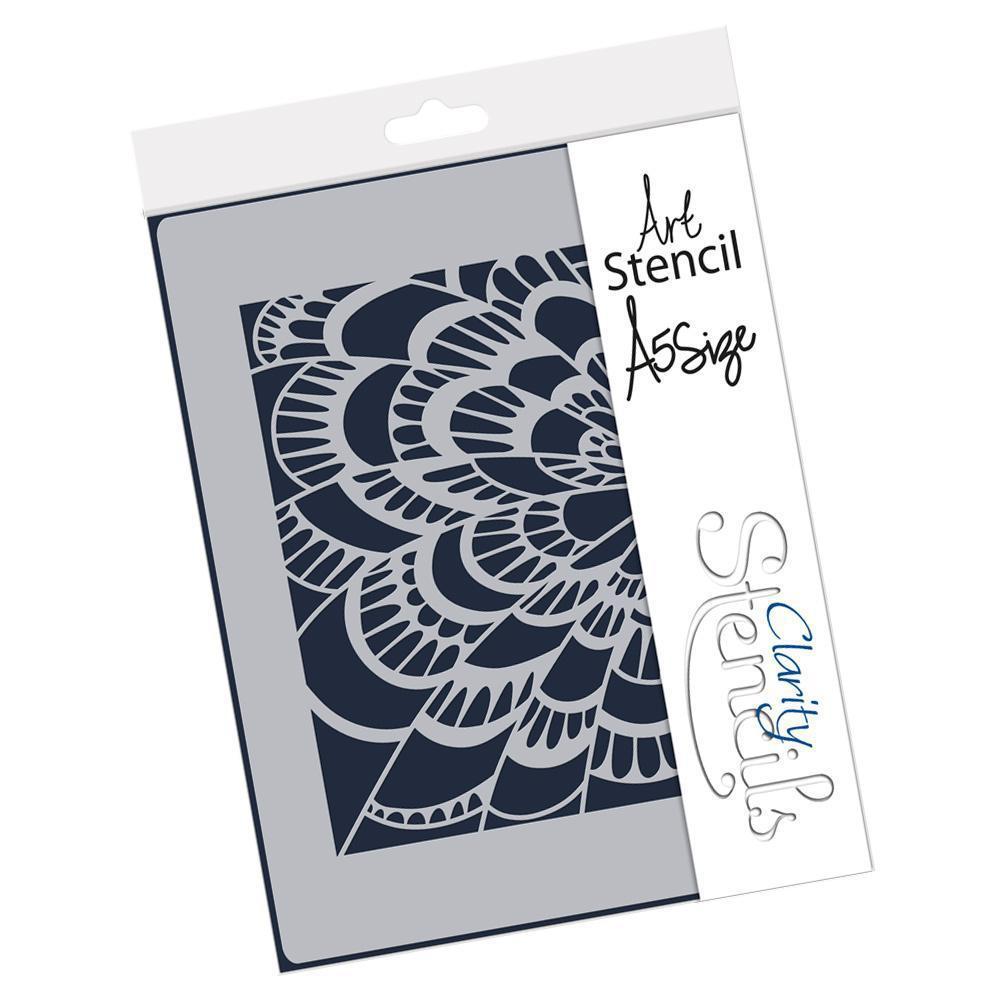 Doodleology Paisley A5 Stencil