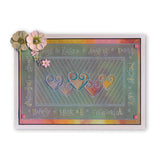 Mini Word Chains Collection Groovi Border Plate Set