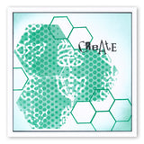 Funky Island Strips Stencil Set