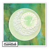 Nested Circles Picot Cut A4 Square Groovi Plate