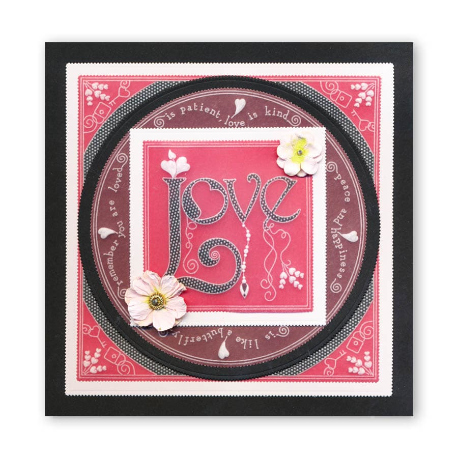 Nested Circles Picot Cut Die Set & Groovi Plate