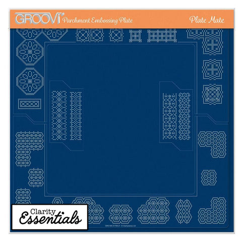 Groovi Plate Mate for A4/A4 Square Plates with Extenders