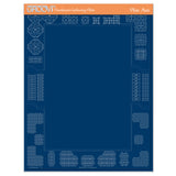 Groovi Plate Mate for A4/A4 Square Plates with Extenders & Groovi Tabs