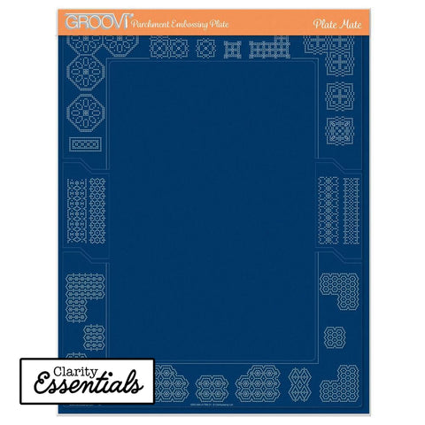 Groovi Plate Mate for A4/A4 Square Plates with Extenders