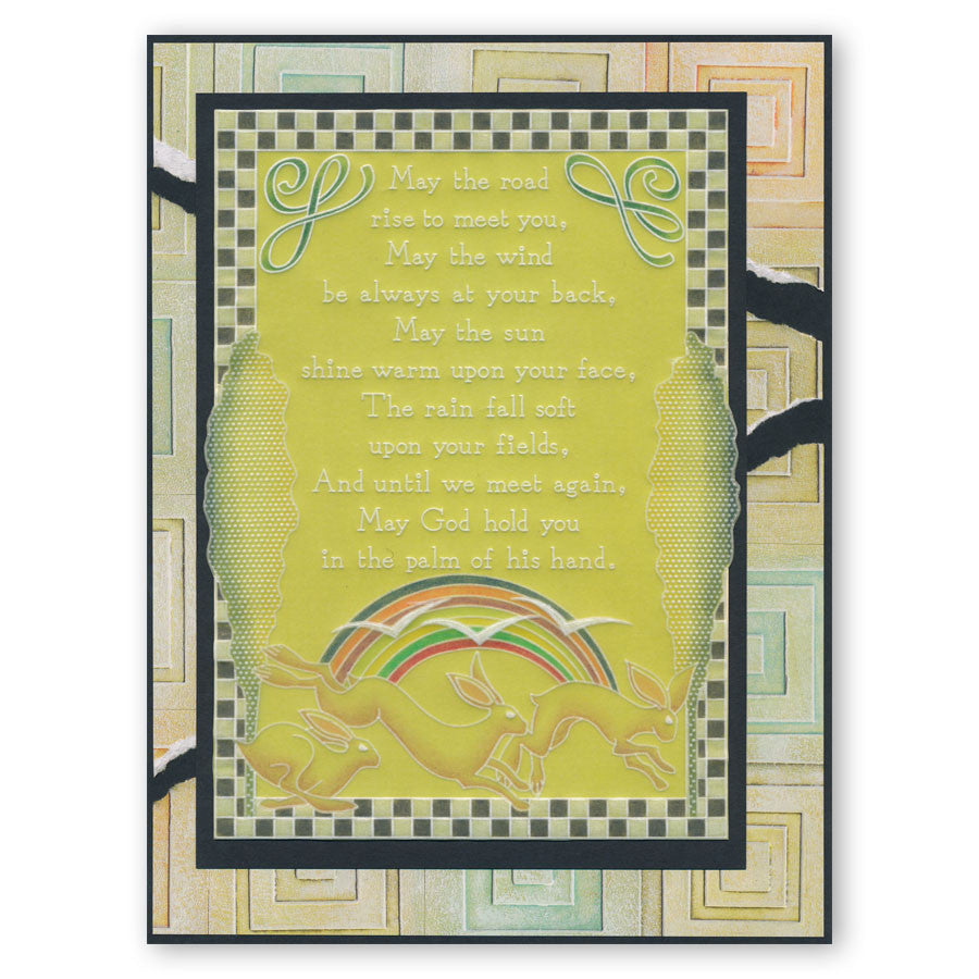 May the Road Rise A5 Groovi Plate