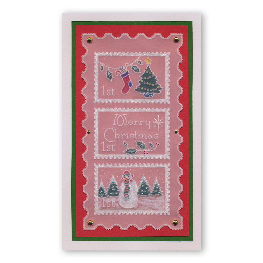 Postage A5 Square Groovi Plate