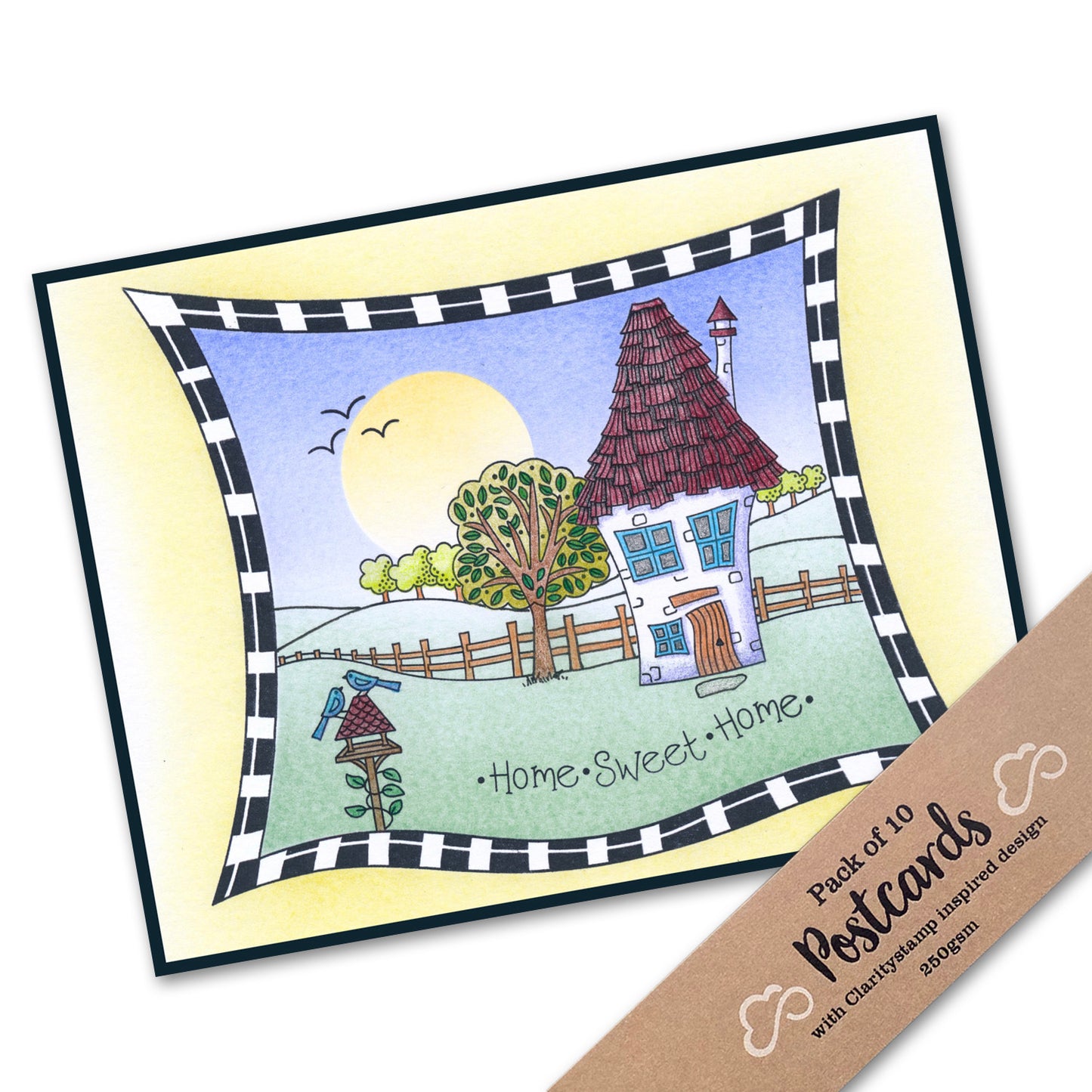 Pack of 10 Postcards - Home Sweet Home