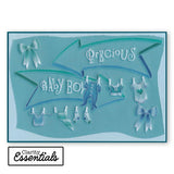 Word Chain Alphabet Groovi Border Plate Mate