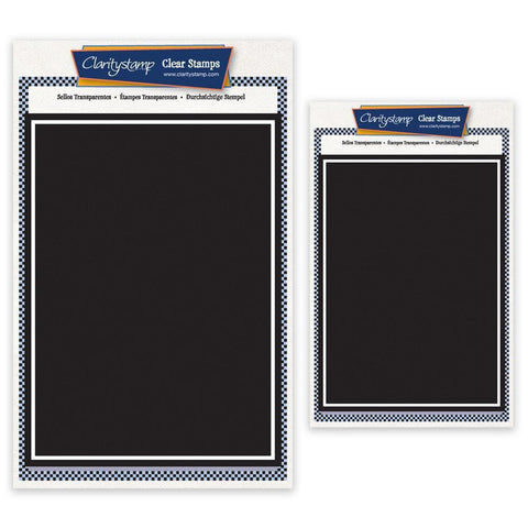 Rectangle Backdrops A5 & A5 Square Stamp Duo