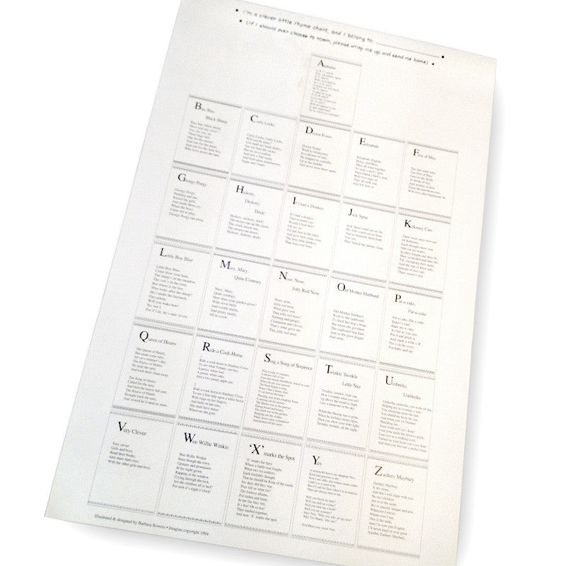 Rhyme-Time Posters (x3)