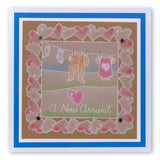 Ribbon & Stitching Groovi Border Plate Set