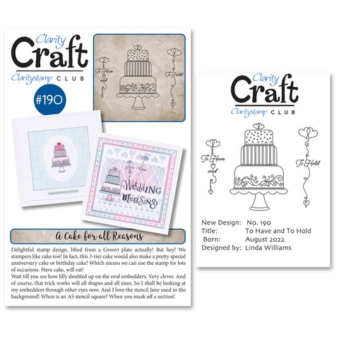 New Design Stamp Club Back Issue - 190 - To Have & To Hold