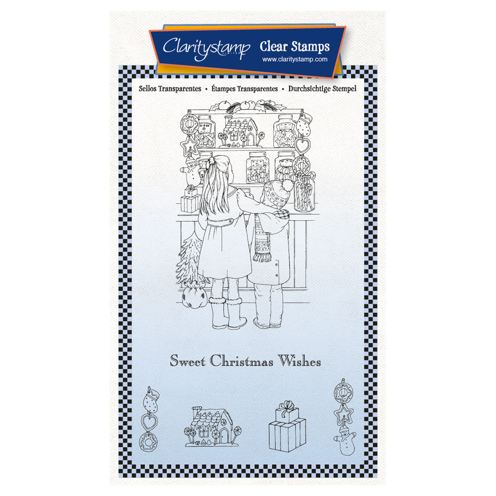 Jayne's Bijou Sweet Shop A6 Stamp Set