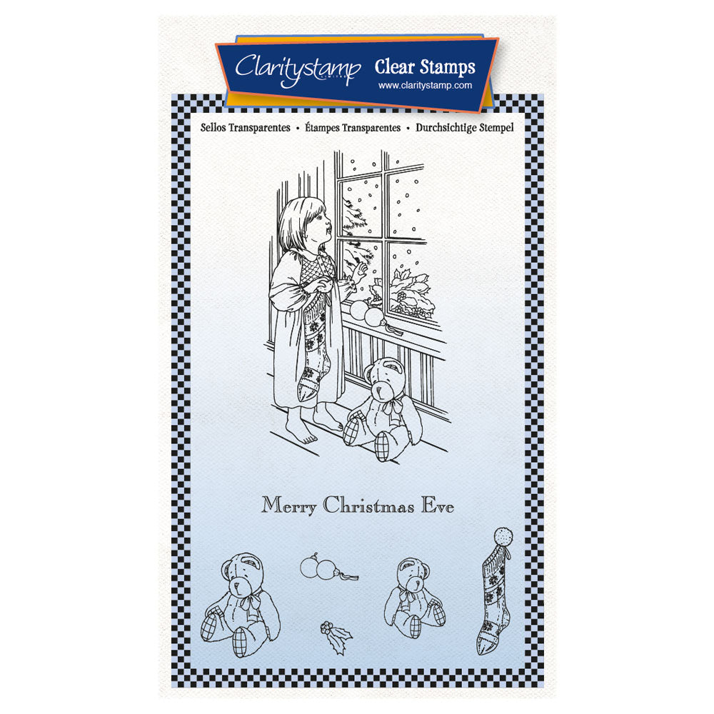 Jayne's Bijou Christmas Eve A6 Stamp Set