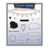 Calendar & Journal Accessories A5 & A5 Square Stamp & Bullet Journal Cards Collection