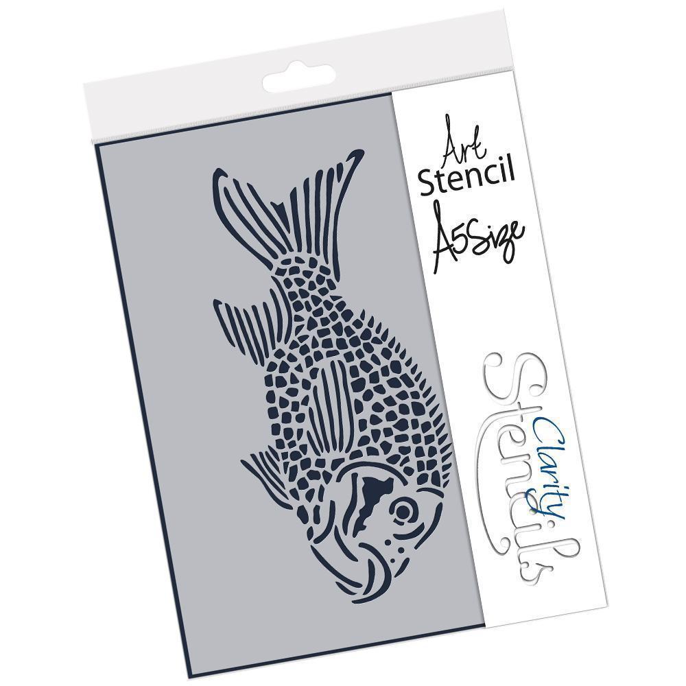 Fish A5 Stencil