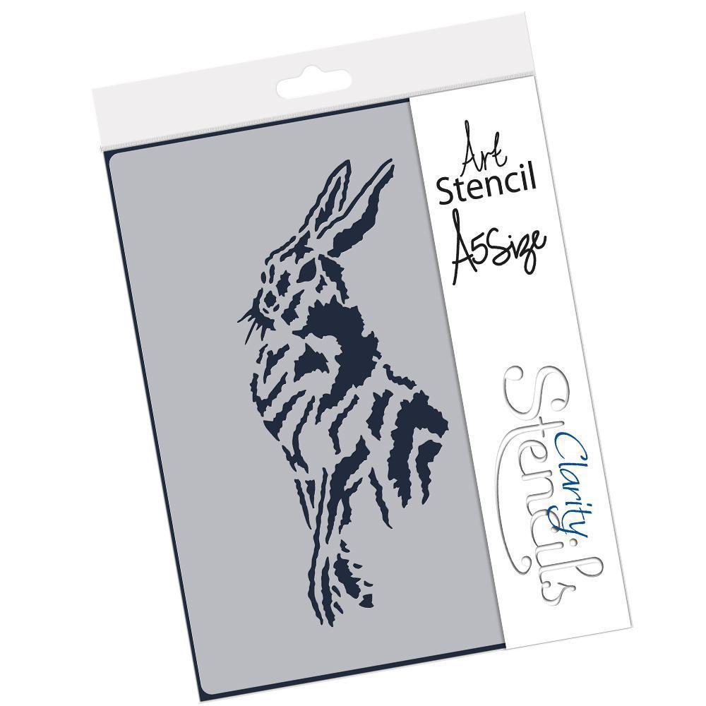 Hare A5 Stencil
