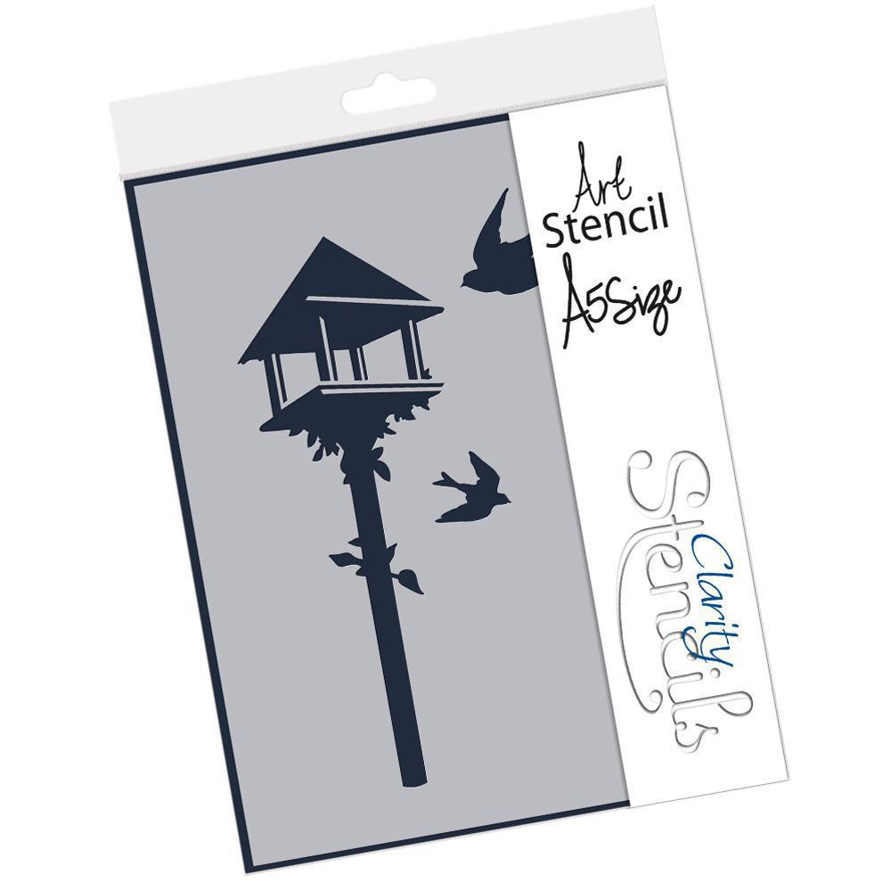 Bird Table A5 Stencil