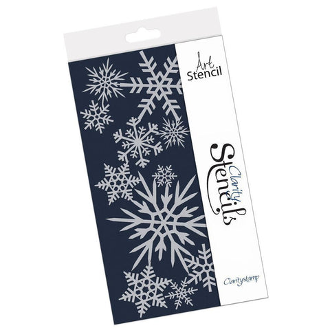 Small Snowflakes Stencil Set