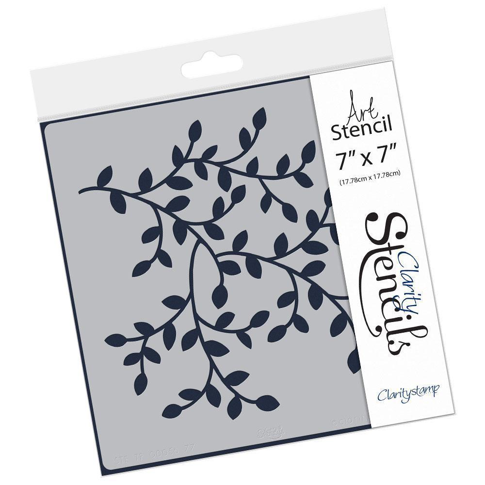Double Sprig 7" x 7" Stencil