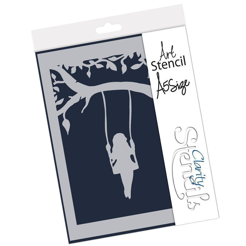 Swing A5 Stencil