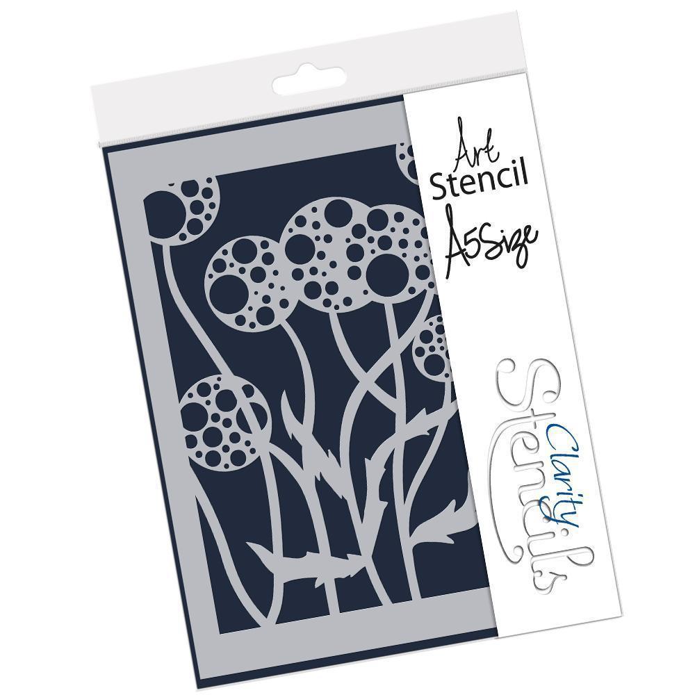 Wild Grasses 2 Stencil A5