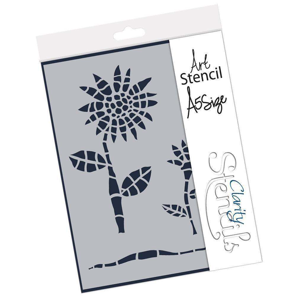 Sunflower A5 Stencil