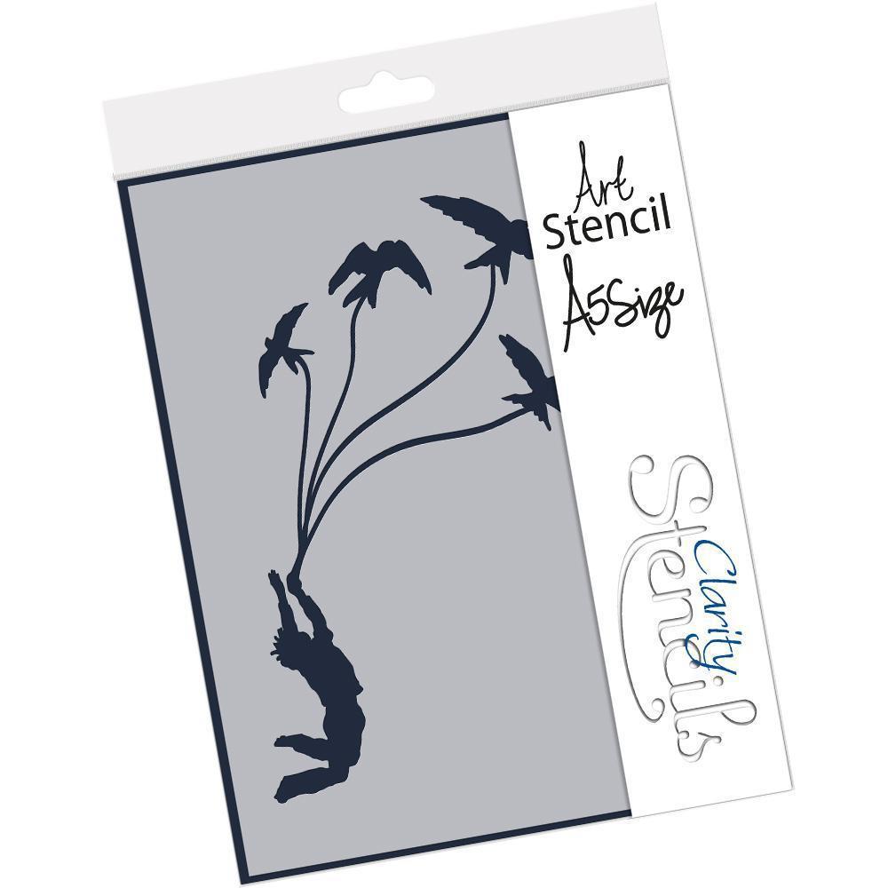 Fly Away A5 Stencil