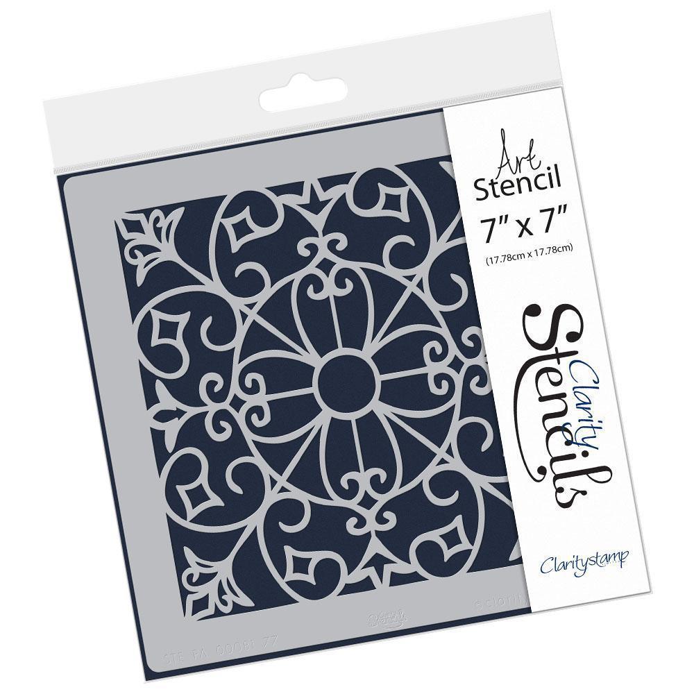 Celtic Square 7" x 7" Stencil