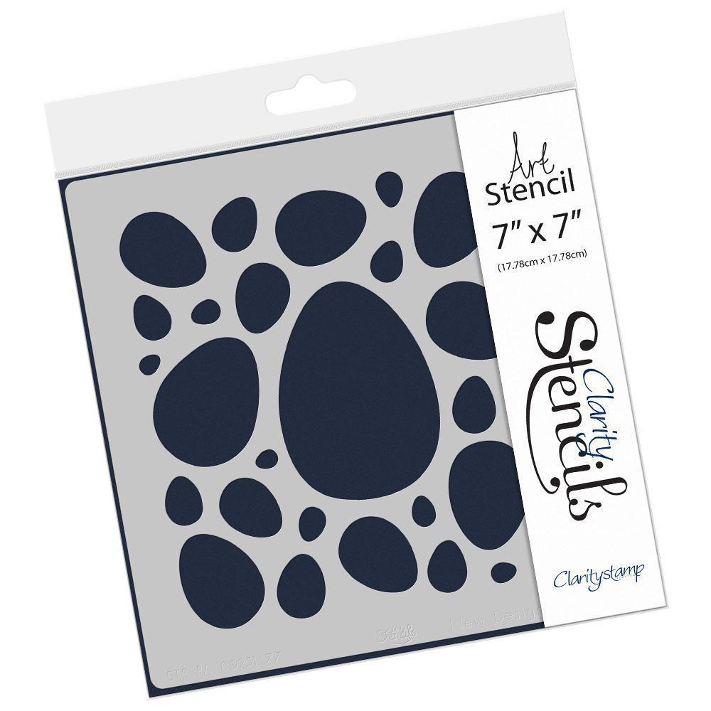 NDSC 09 Eggs 7" x 7" Stencil