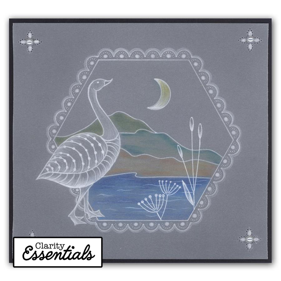 Simple Shapes 2 7" x 7" Stencil Collection