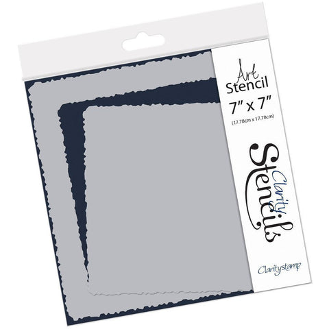 Deckle Framer 7" x 7" Stencil