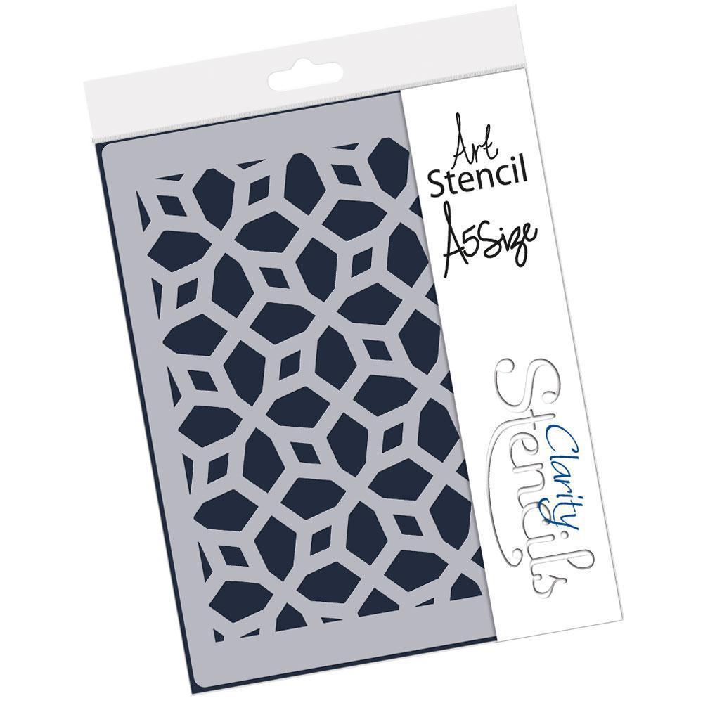 Moroccan Lattice A5 Stencil