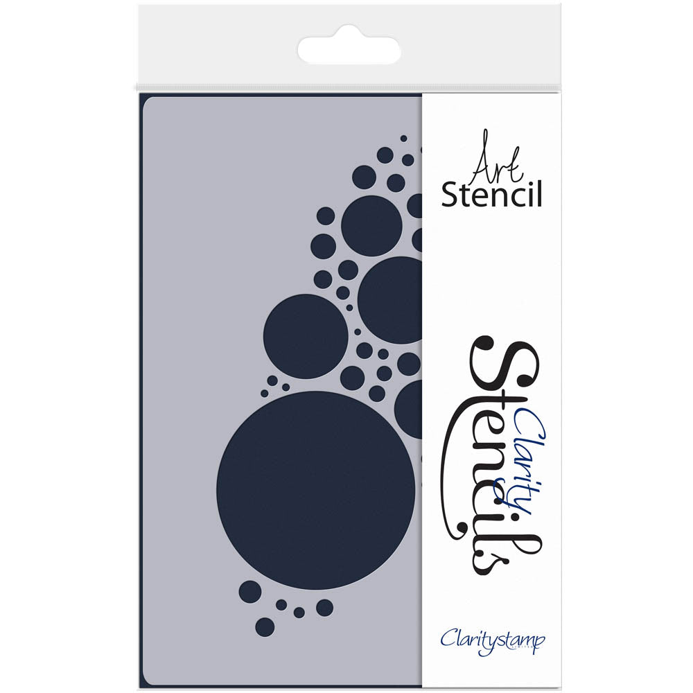 Bubbles Burst A5 Stencil