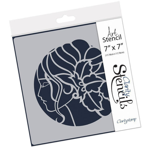 Ivy 7" x 7" Stencil