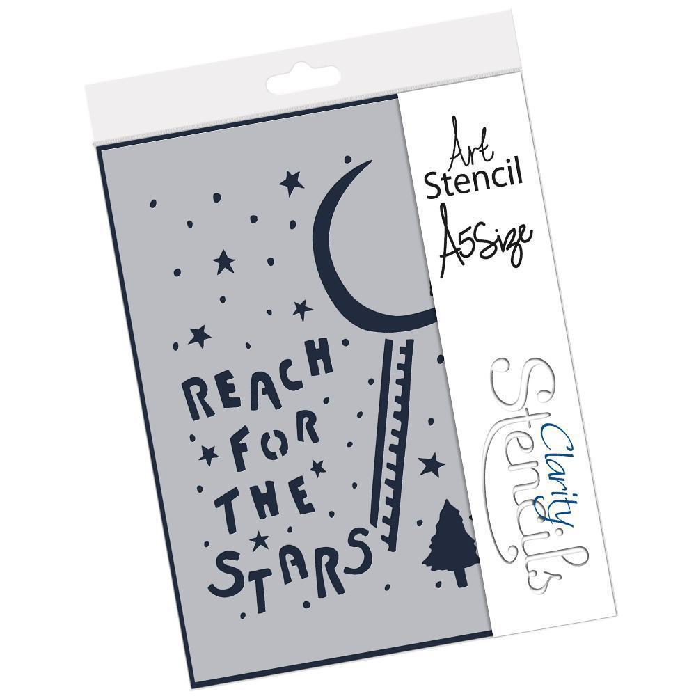 Ani's Folk Art - Reach for the Stars A5 Stencil