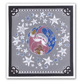 Christmas Rounds Collection A5 Square Groovi Plate Set