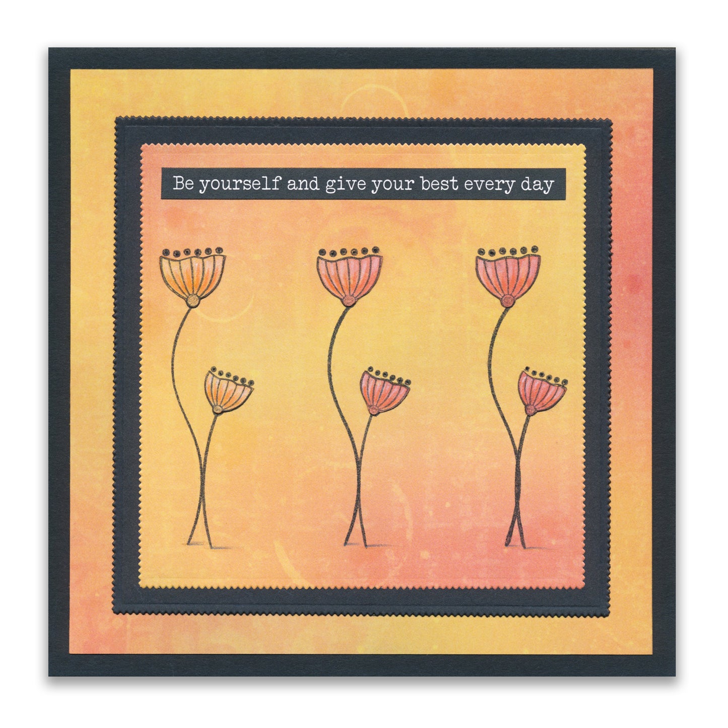 Barbara's SHAC Let the Sun Shine Doodle A5 Stamp & Mask Set