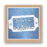 London, Paris & New York Skyscape Fresh Cut Dies