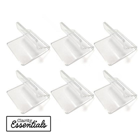 Pack of 6 Small Square Mounts