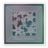 Small Snowflakes A5 Square Groovi Piercing Grid