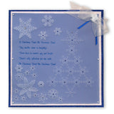 Small Snowflakes A5 Square Groovi Piercing Grid