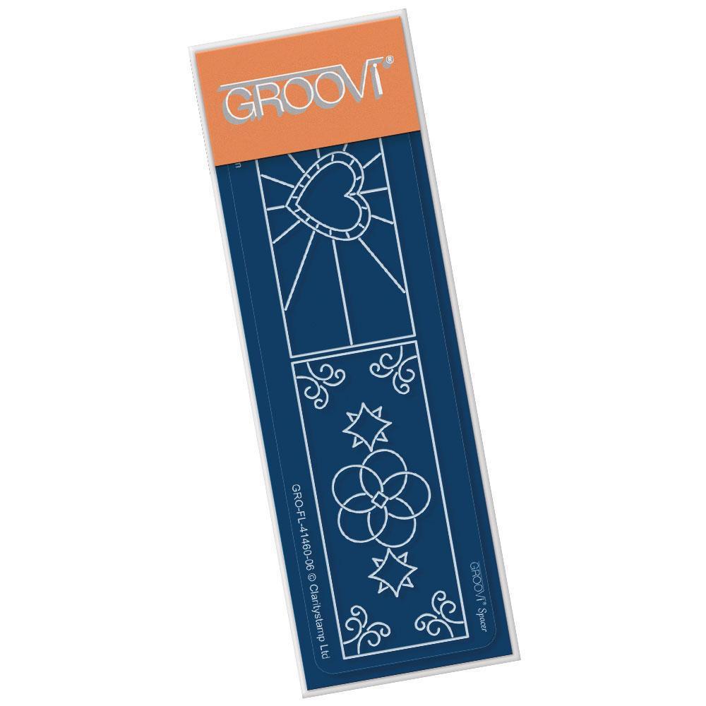 Stained Glass Window Groovi Spacer Plate